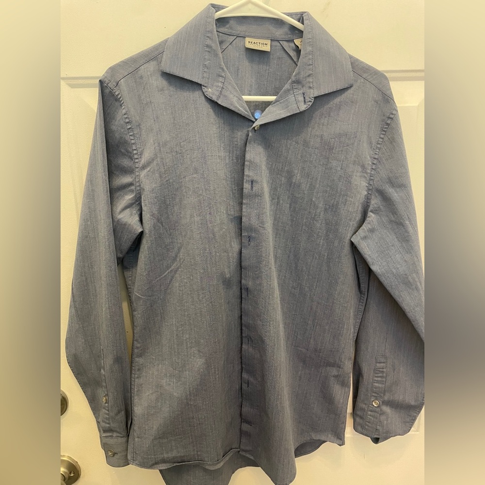 Men’s Kenneth Cole Blue Dress Shirt